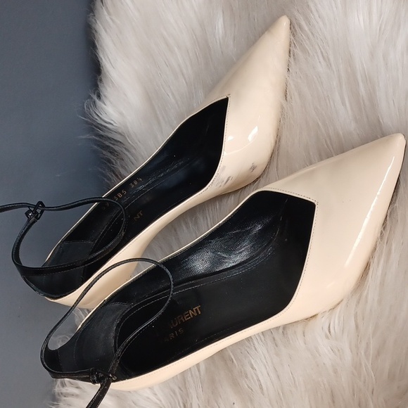 Saint Laurent Zoe patent leather  stilettos - Picture 1 of 16